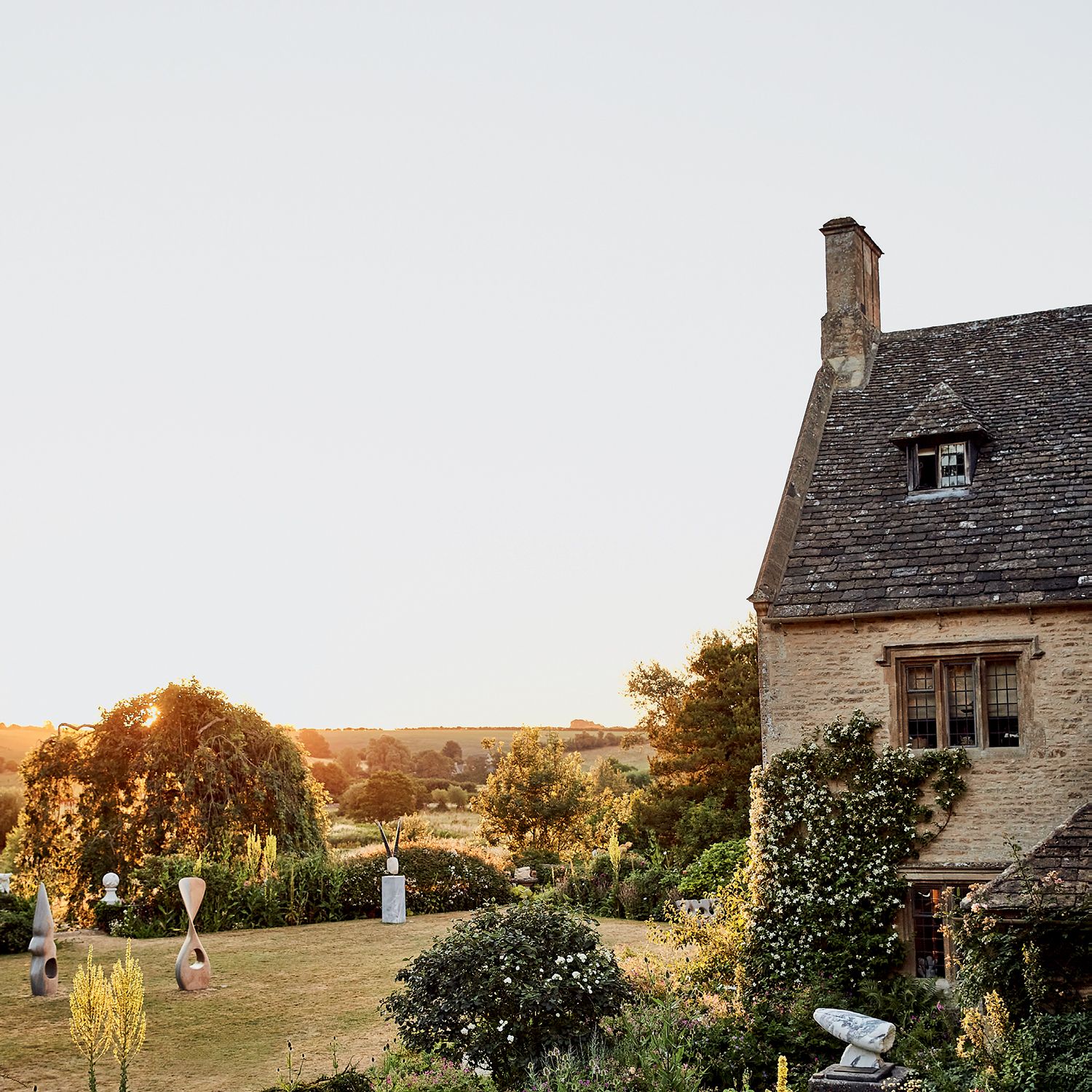 The romantic vistas of the Mitford sisters childhood home, Asthall Manor