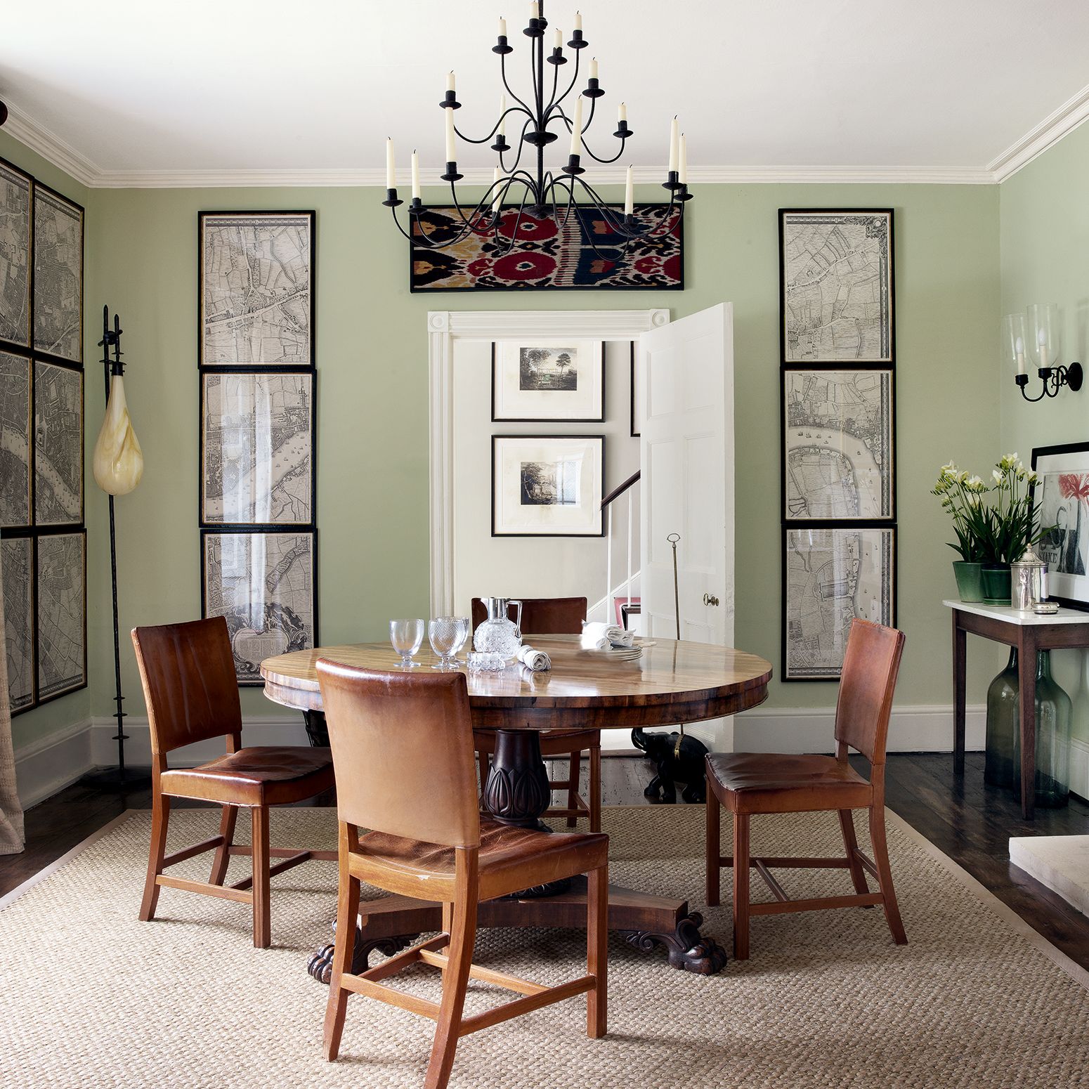 A Wiltshire village country house filled with paintings and heirlooms