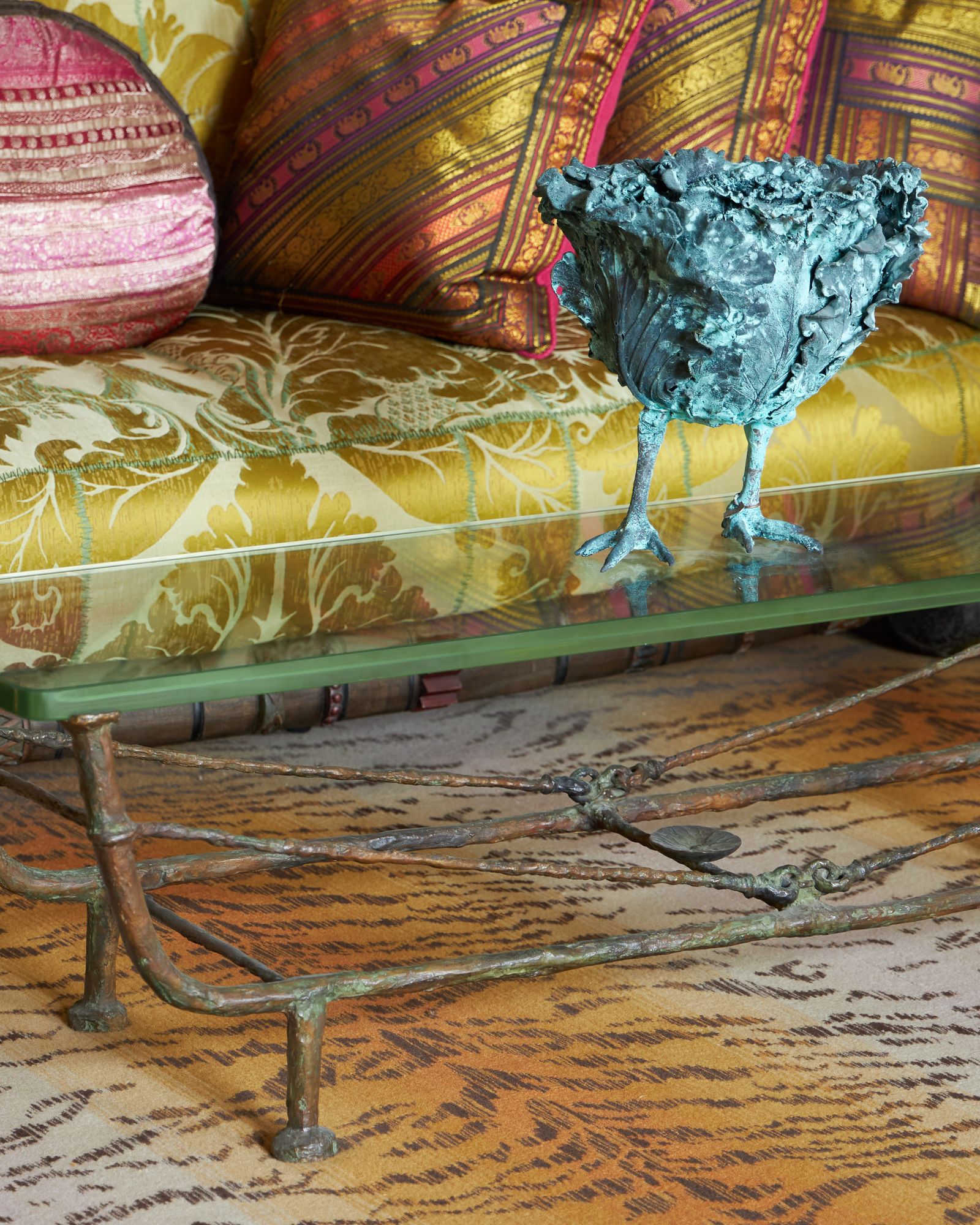 Image may contain Home Decor Furniture and Couch